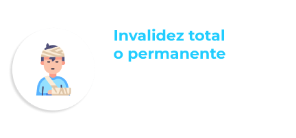 Seguro que cubre invalidez total o permanente